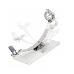 Movimiento del sistema balancín para ajuste de inclinación del jamón Flores Cortés